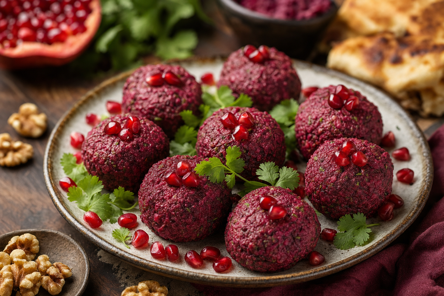 Beetroot Pkhali